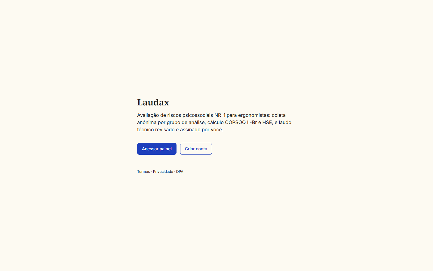 Laudax — produto do Rojão Studio